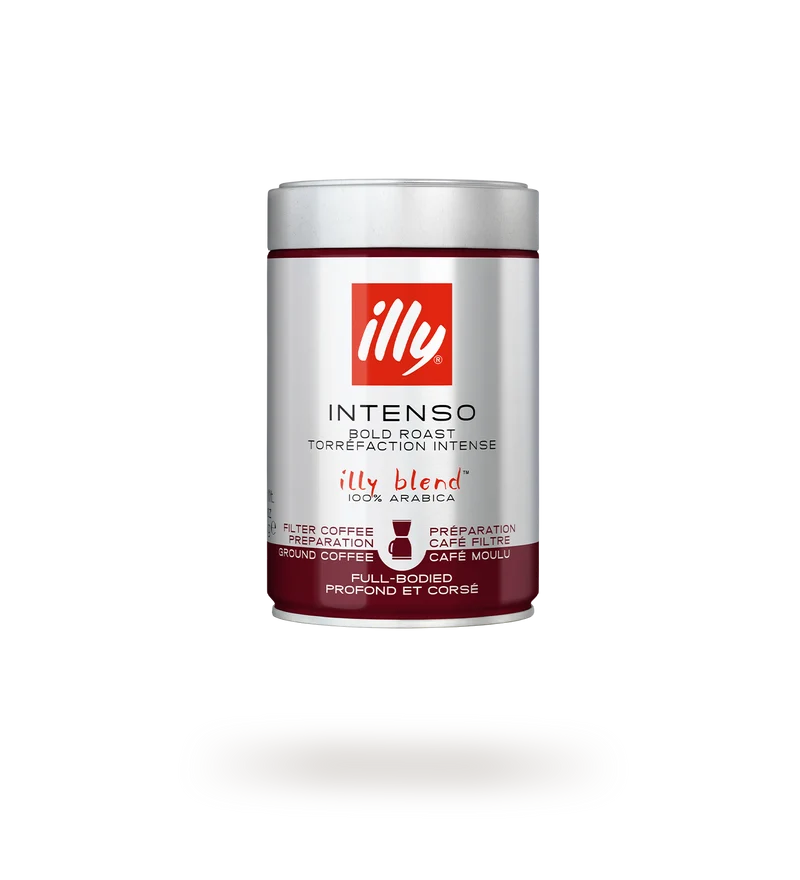 illy Intenso gemahlener Kaffee für Filter 250 g