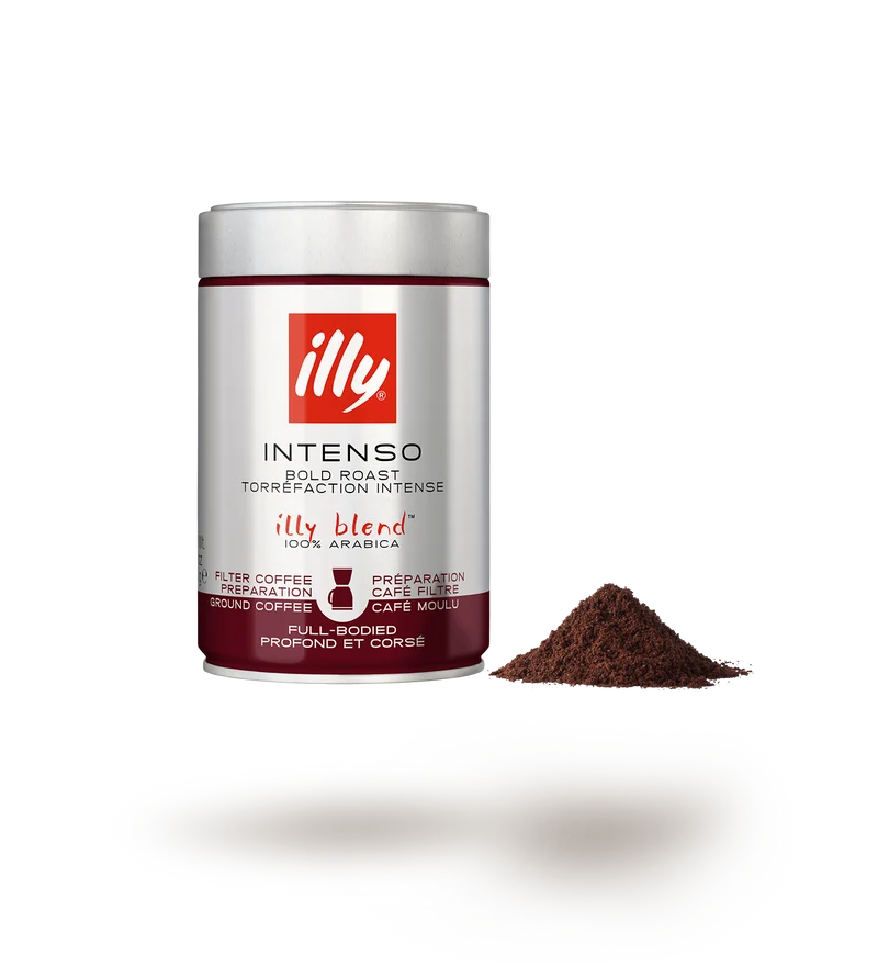 illy Intenso gemahlener Kaffee für Filter 250 g
