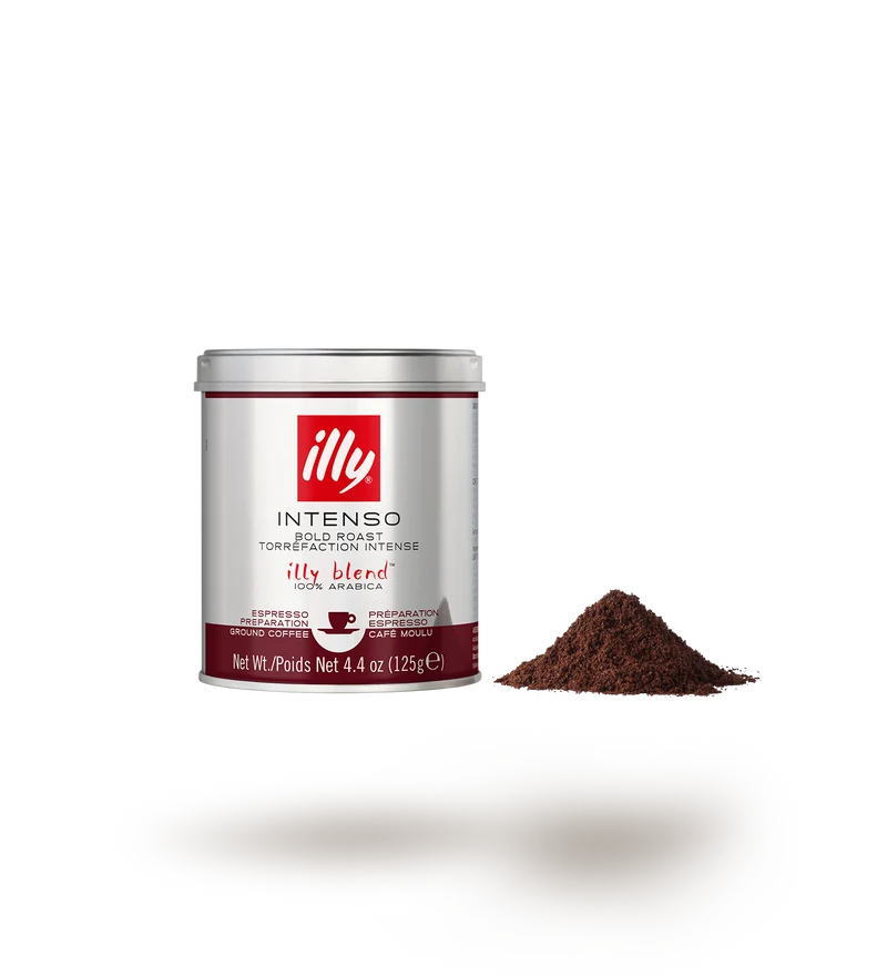 illy Intenso gemahlener Kaffee für Espresso 125 g