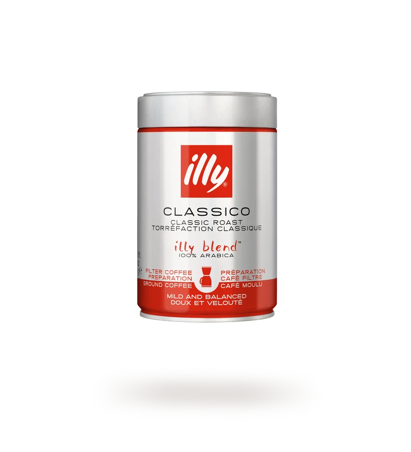 illy Classico gemahlener Kaffee für Filter 250 g