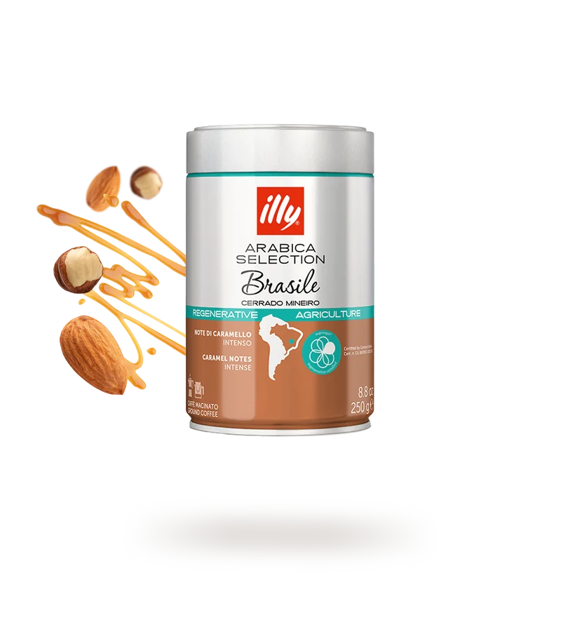 illy Arabica Selection Brasile Cerrado Mineiro gemahlener Kaffee 250 g