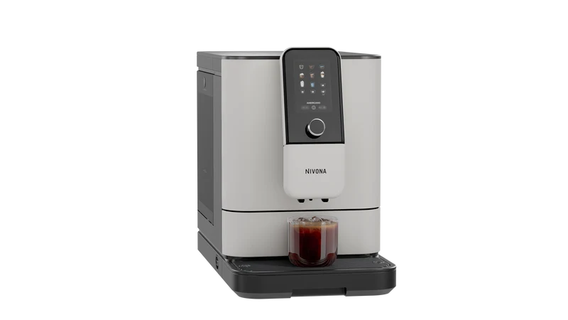 Nivona NICR 8112 CafeRomatica – Premium Kaffeevollautomat in Schwarz/Chrom | Einzigartiger Milchschaum, Leiser Flüstermühle & App-Steuerung
