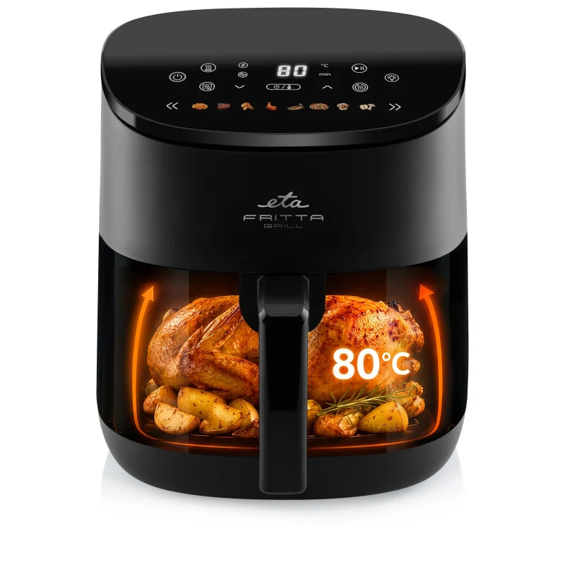 Fritteuse heißluft ETA Fritta Grill 1167 90000 schwarz