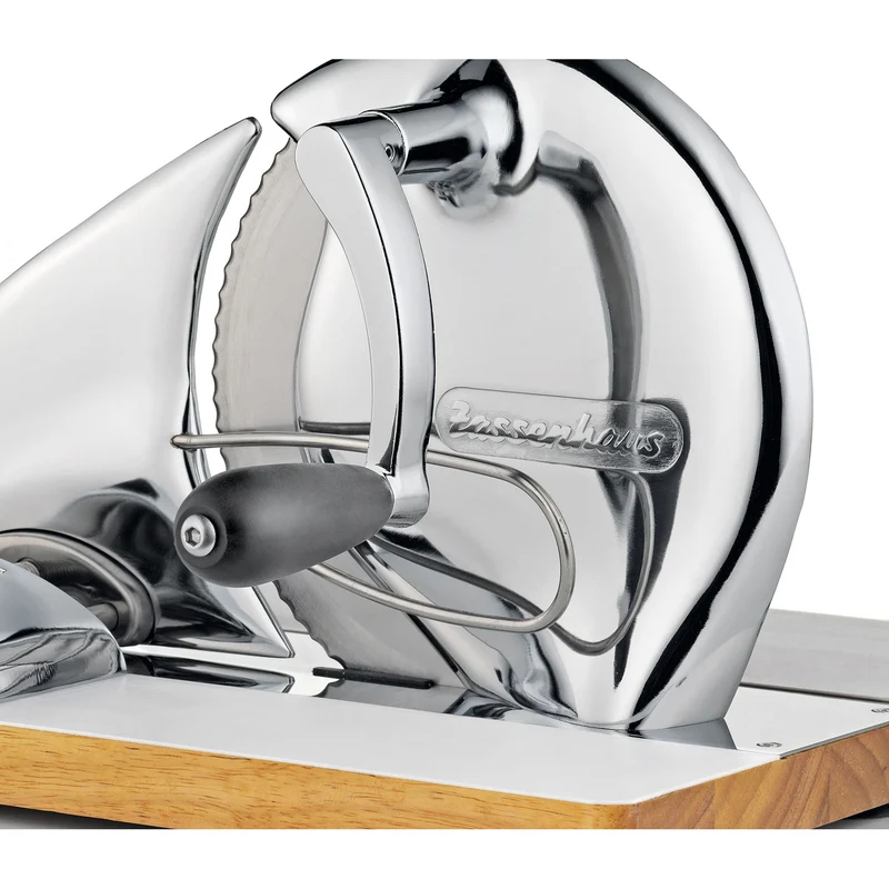 Brotschneidemaschine VINTAGE, manuell, chrom
