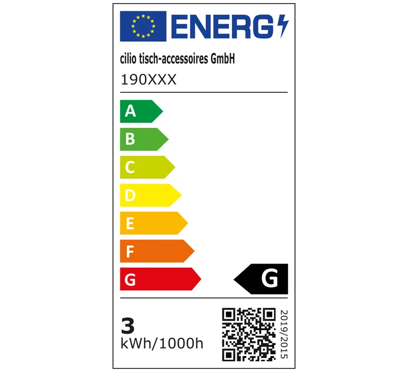 LED-Tischlampe SOLE grau