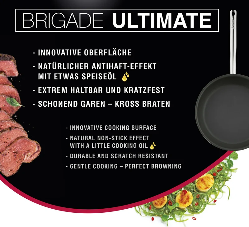 Bratpfanne XL BRIGADE ULTIMATE 24 cm