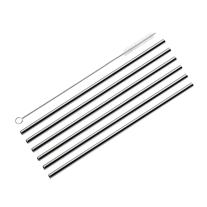 Trinkhalme STEEL, gerade