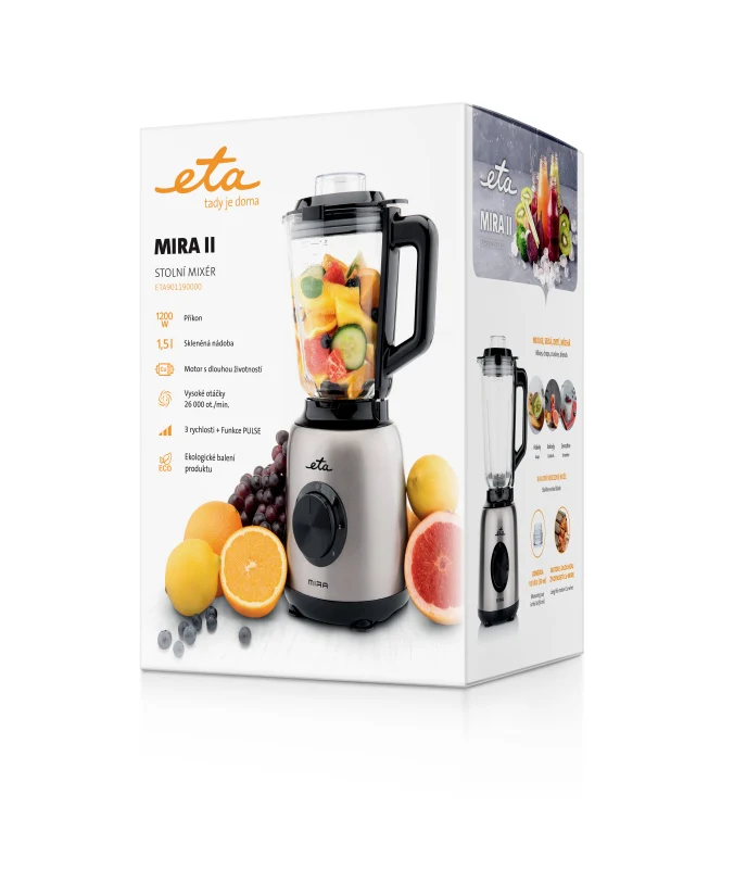 Tischmixer ETA Mira 9011 90000 schwarz/rostfreier stahl