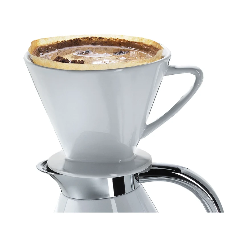Kaffeefilter mit Stutzen Gr. 4 weiß