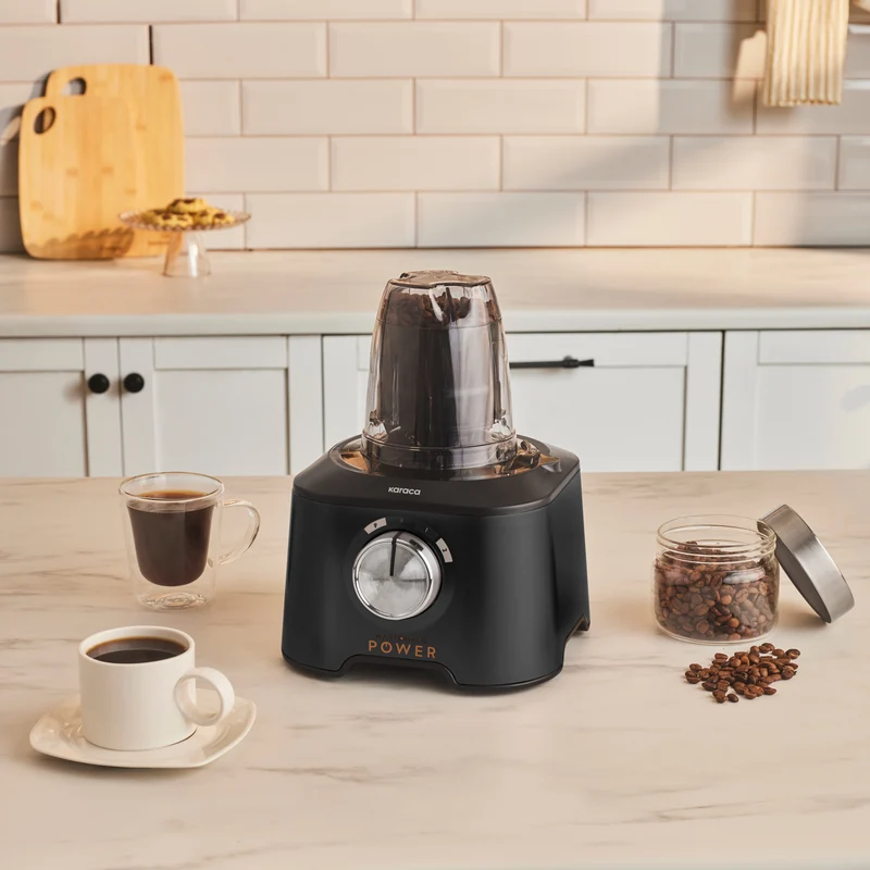 Karaca Mastermaid Power Multifunktionaler 10-in-1 Küchenroboter 2000W Schwarz