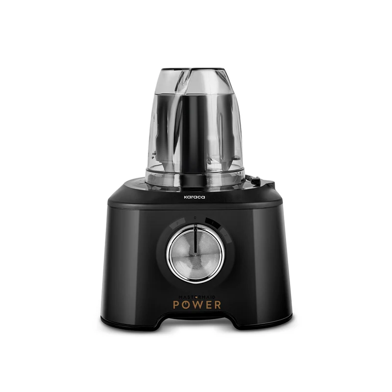 Karaca Mastermaid Power Multifunktionaler 10-in-1 Küchenroboter 2000W Schwarz