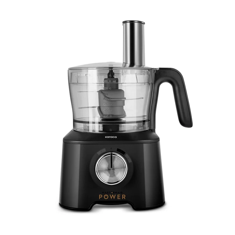 Karaca Mastermaid Power Multifunktionaler 10-in-1 Küchenroboter 2000W Schwarz