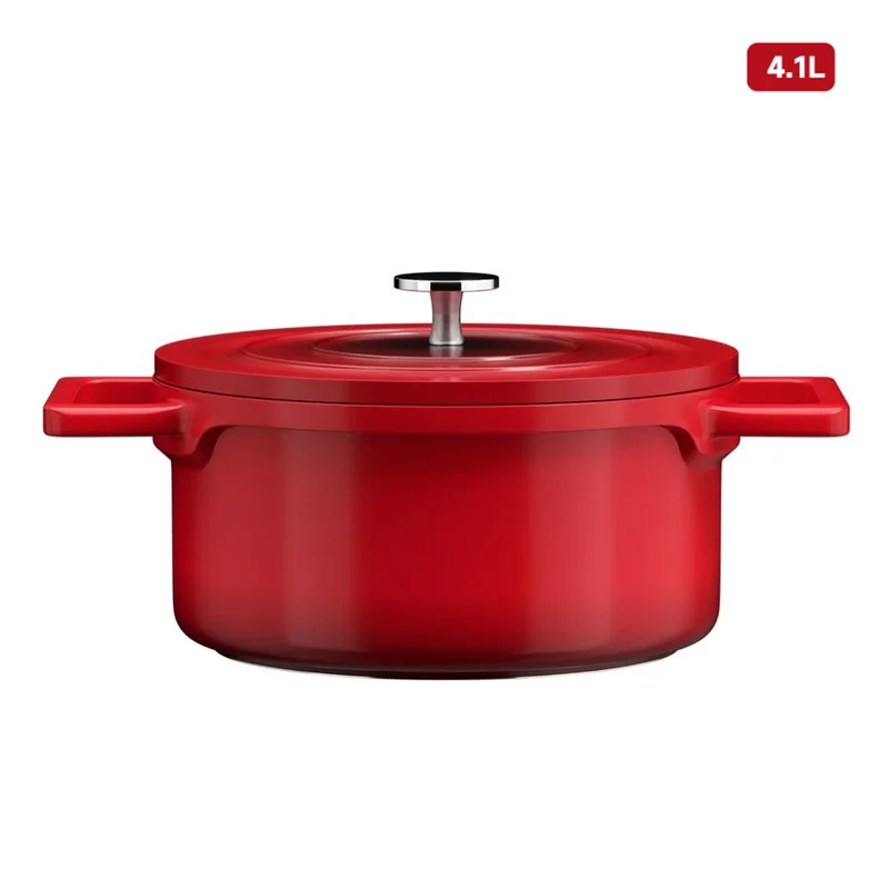 HOMELUX Induktions-Kochtopf aus Aluguss (12/20/24/28cm) mit langlebiger Antihaftbeschichtung
