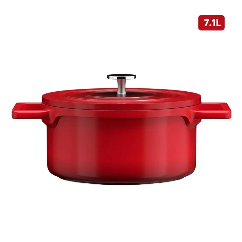 HOMELUX Induktions-Kochtopf aus Aluguss (12/20/24/28cm) mit langlebiger Antihaftbeschichtung
