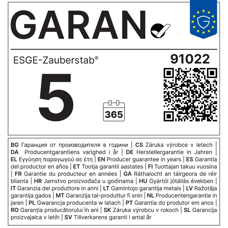 ESGE-Zauberstab Design Edition Nussbaum
