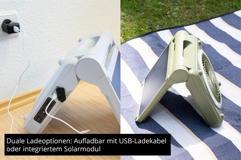 Solarventilator Camping