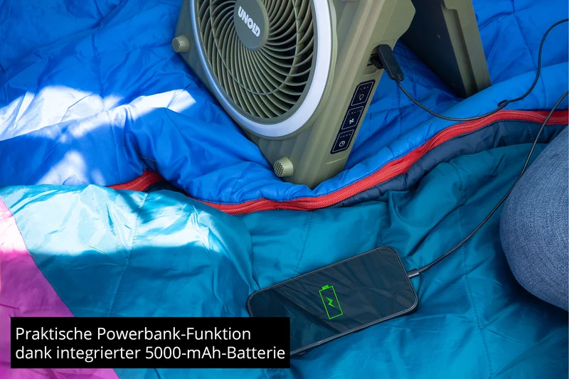 Solarventilator Camping