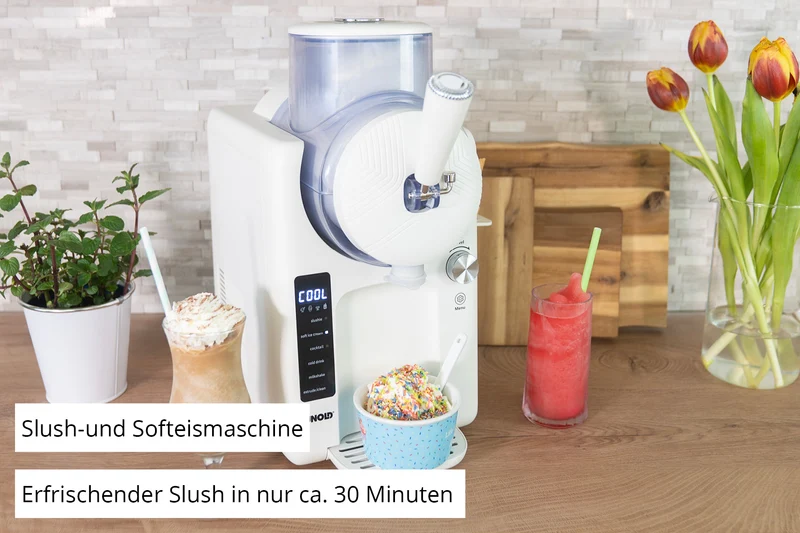 2in1 Slush- und Softeismaschine Sofie