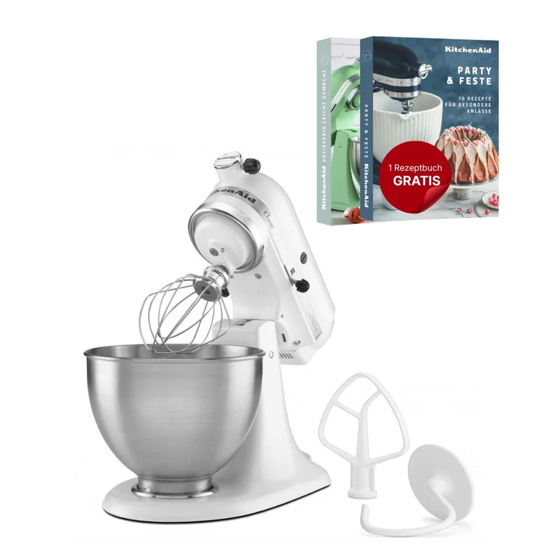 KitchenAid 4,3 L 5K45SS Classic Küchenmaschine
