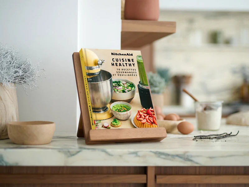 KitchenAid Bücher Bundle - Hausgemachte Nudeln + Patisserie leicht gemacht + Gesunde Küche