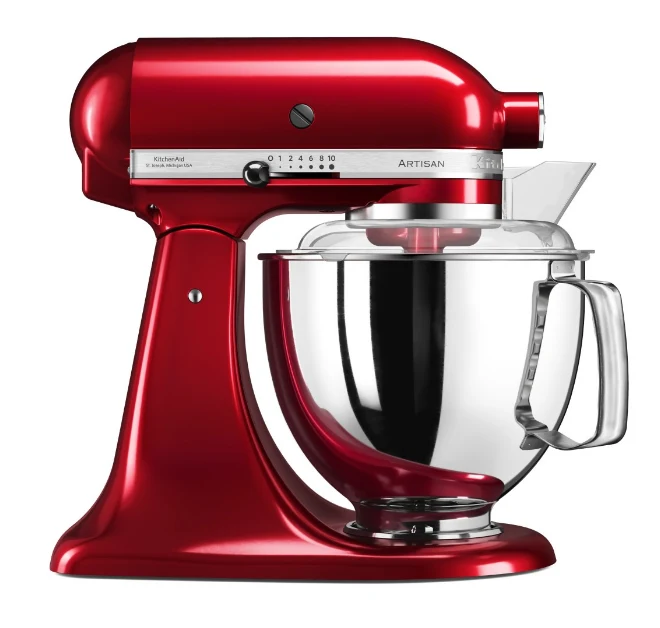 KitchenAid 4,8 L 5KSM175 Artisan Küchenmaschine Pastalover mit 3-in-1 Nudelvorsatz