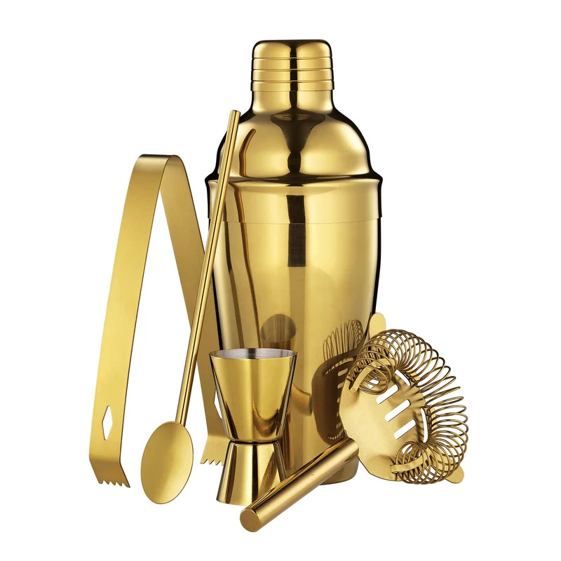 Bar Set GOLDEN MULE 5-tlg.