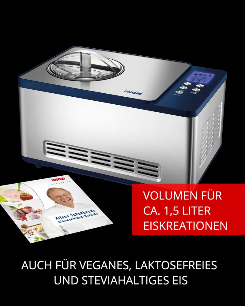 Eismaschine Schuhbeck Exklusiv 1,5 L B-Ware