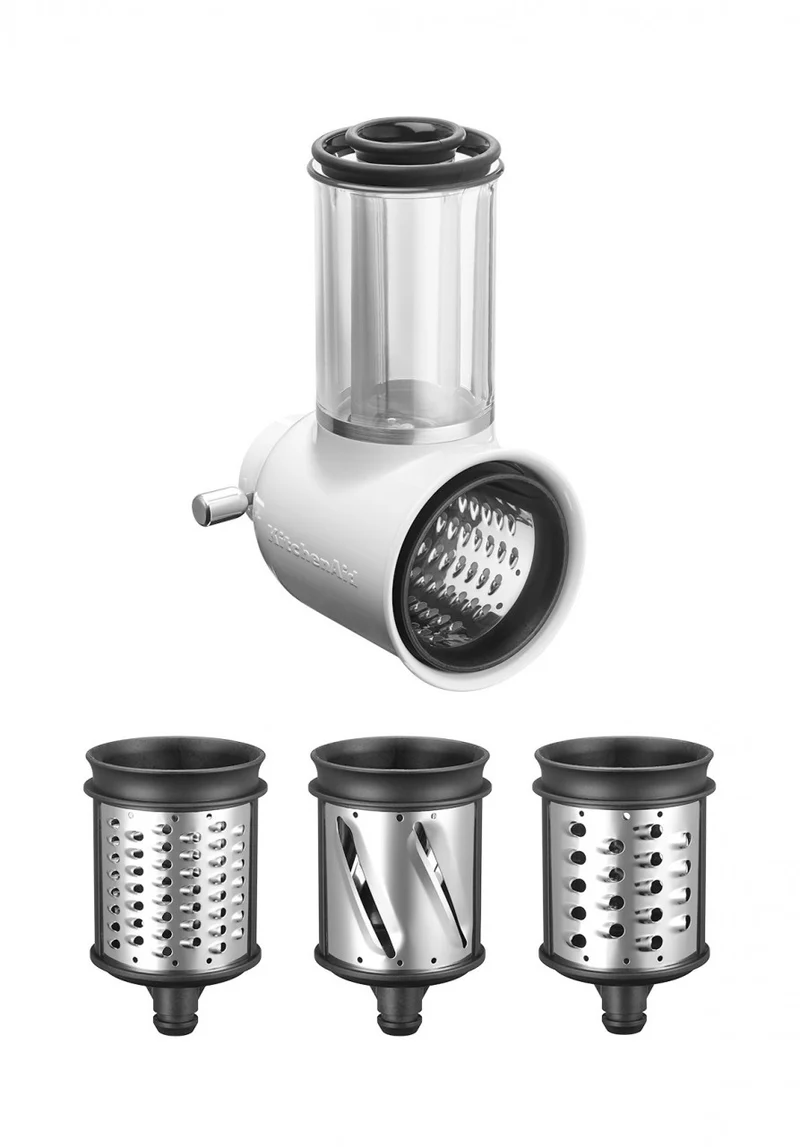 KitchenAid 4,7 L 5KSM50 Artisan Plus Küchenmaschine Beginnerset mit Gemüseschneider