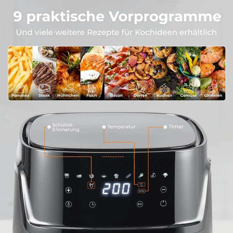 Heißluftfritteuse XXL 7