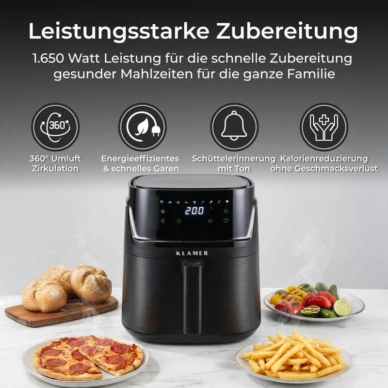 Heißluftfritteuse XXL 7