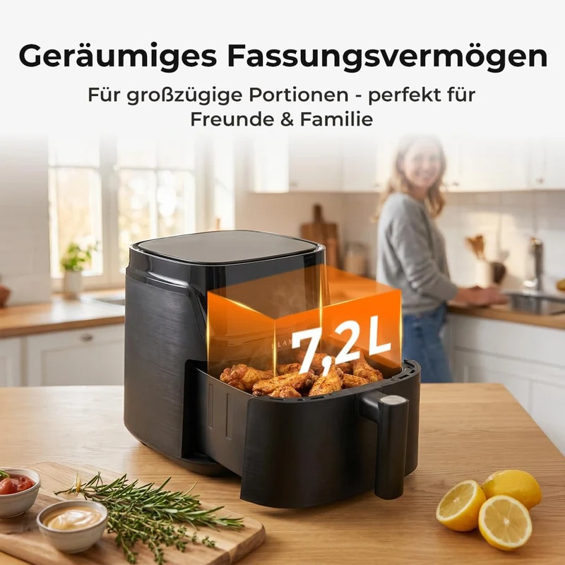 Heißluftfritteuse XXL 7