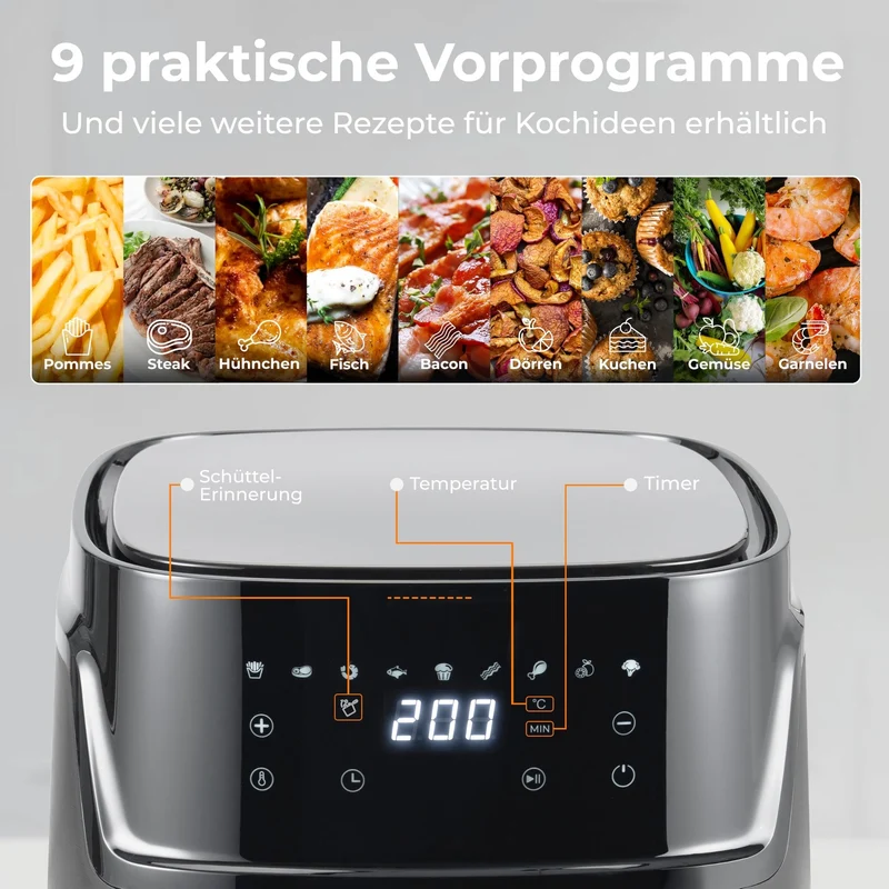 Heißluftfritteuse XXL 7