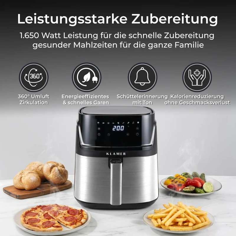 Heißluftfritteuse XXL 7