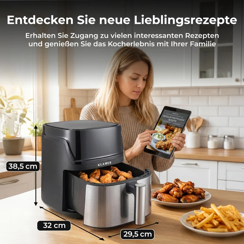 Heißluftfritteuse XXL 7