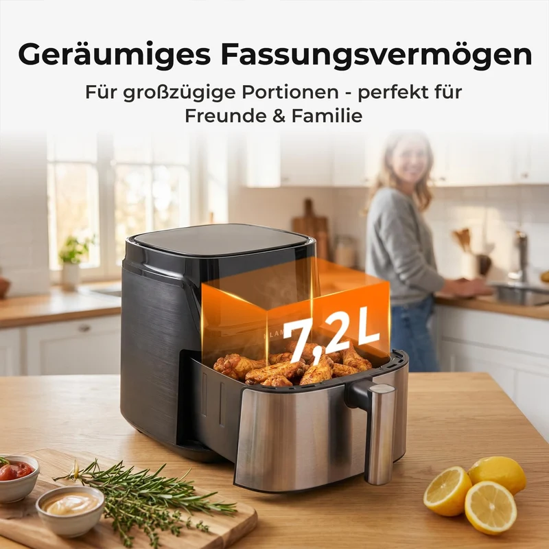 Heißluftfritteuse XXL 7