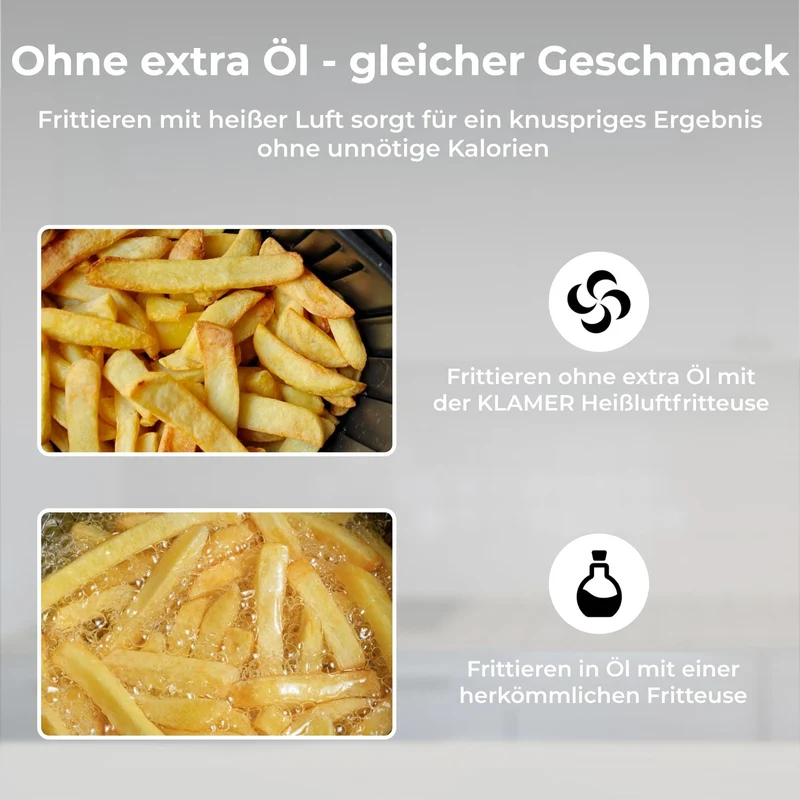 Heißluftfritteuse XXL 7