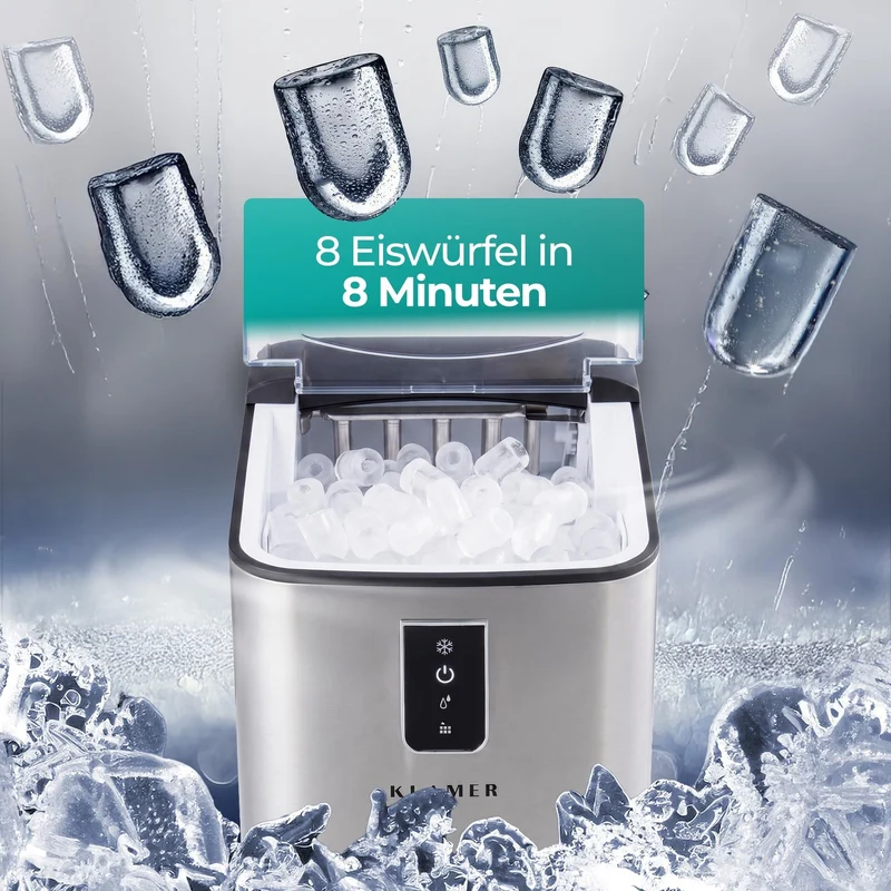Eiswürfelmaschine 1L
