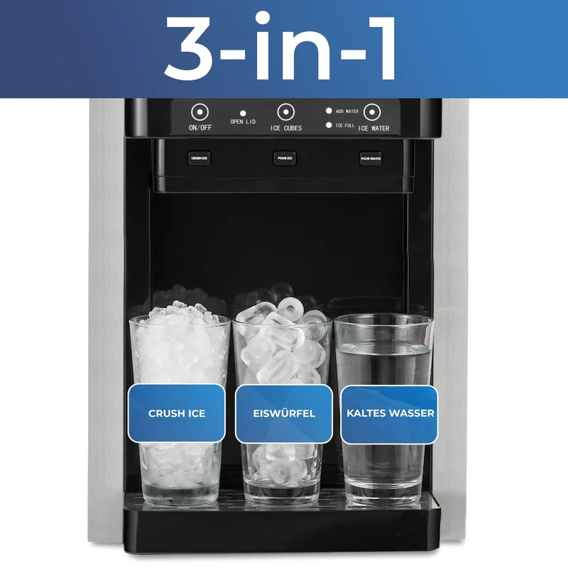 3-in-1 Eiswürfelmaschine