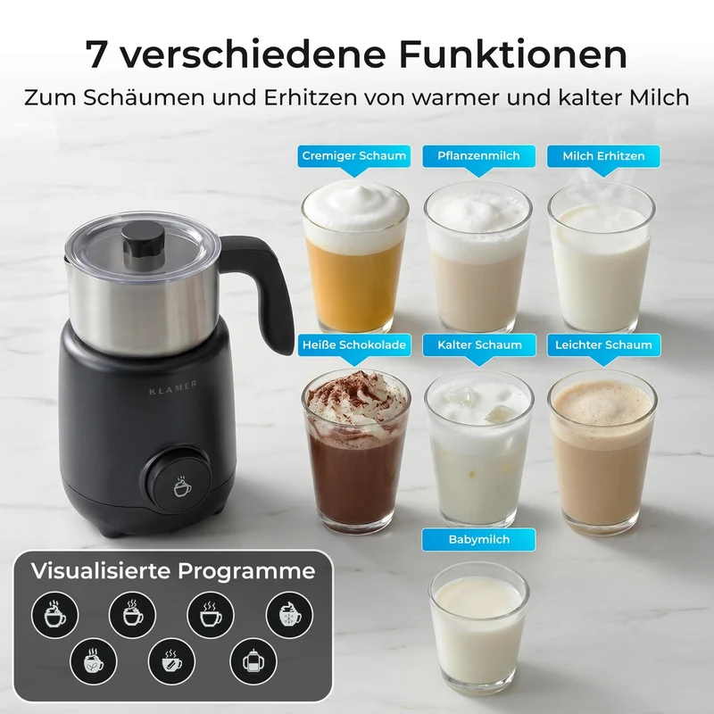Milchaufschäumer Elektrisch 550W