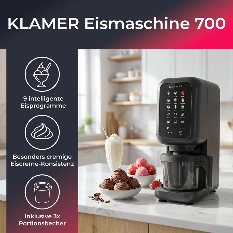 Eismaschine Micro Püree