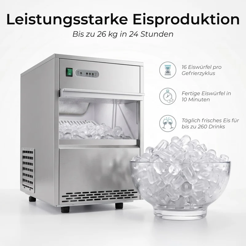 Power Eiswürfelmaschine