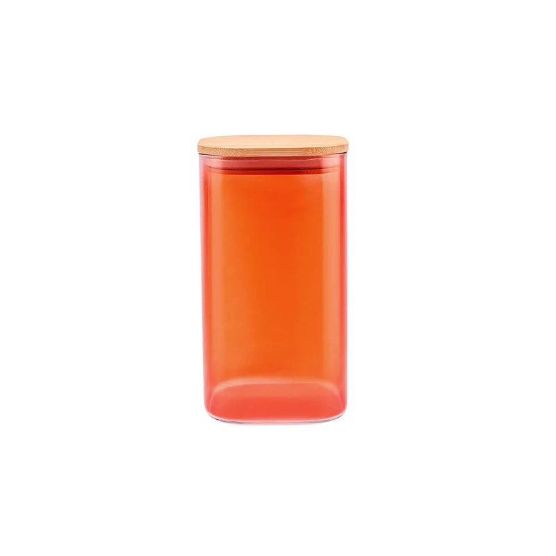 Karaca Zoro Glas Vorratsbehälter Rot