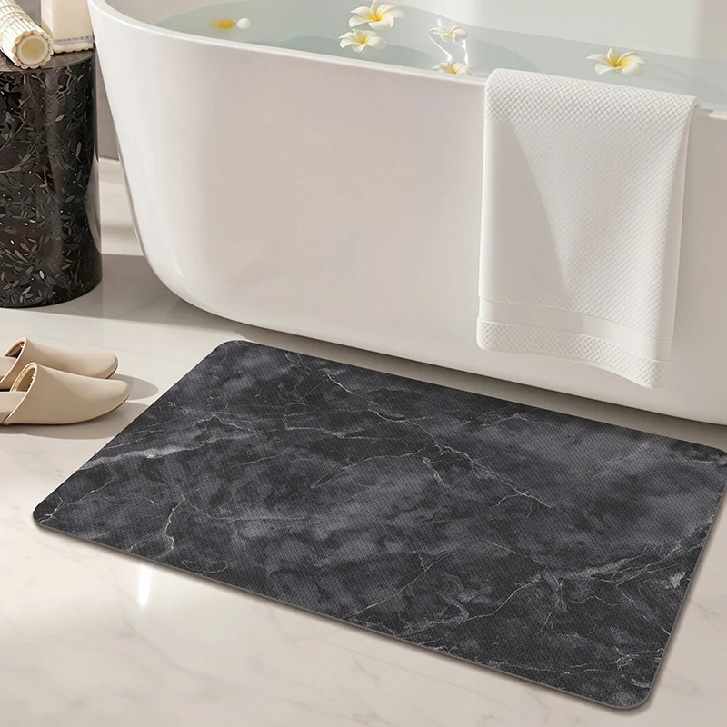 Marmorprint-Badezimmermatte für Badezimmerboden-Dekor