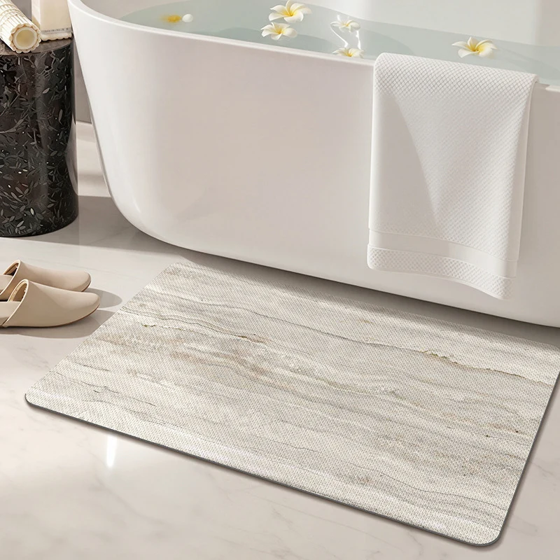 Marmorprint-Badezimmermatte für Badezimmerboden-Dekor