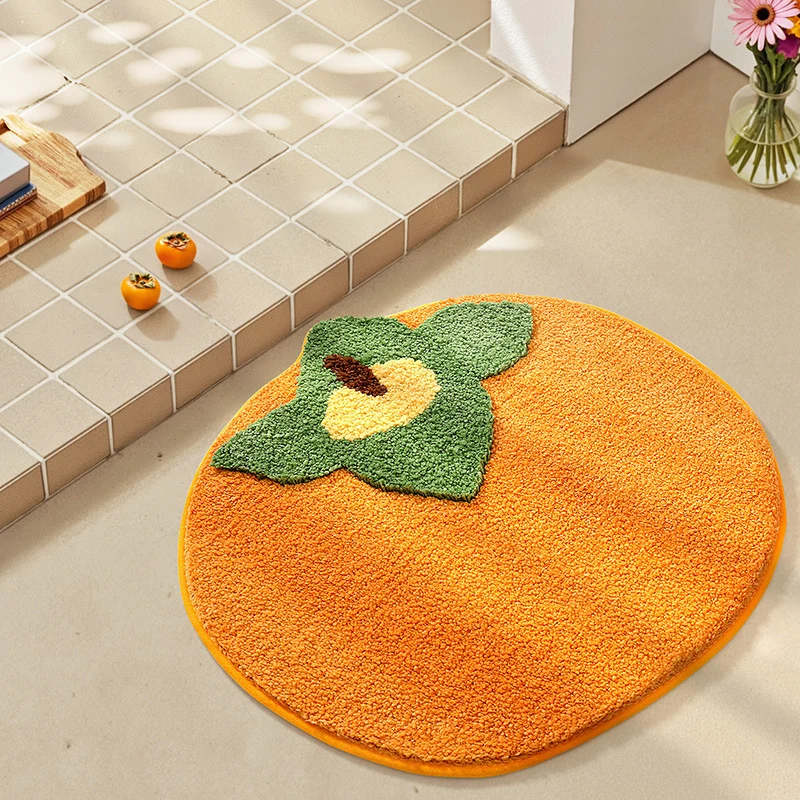 Dekorativer Zitronenförmiger Teppich für die Home Decor