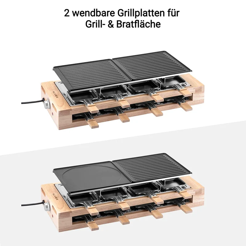 Raclette Grill für 8 Personen