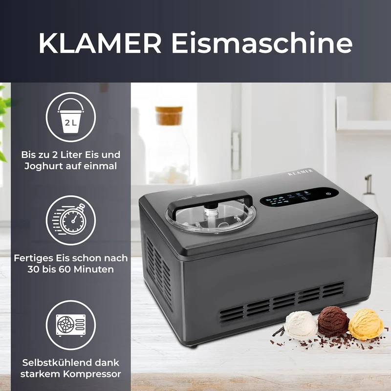 Eismaschine Pro 2L