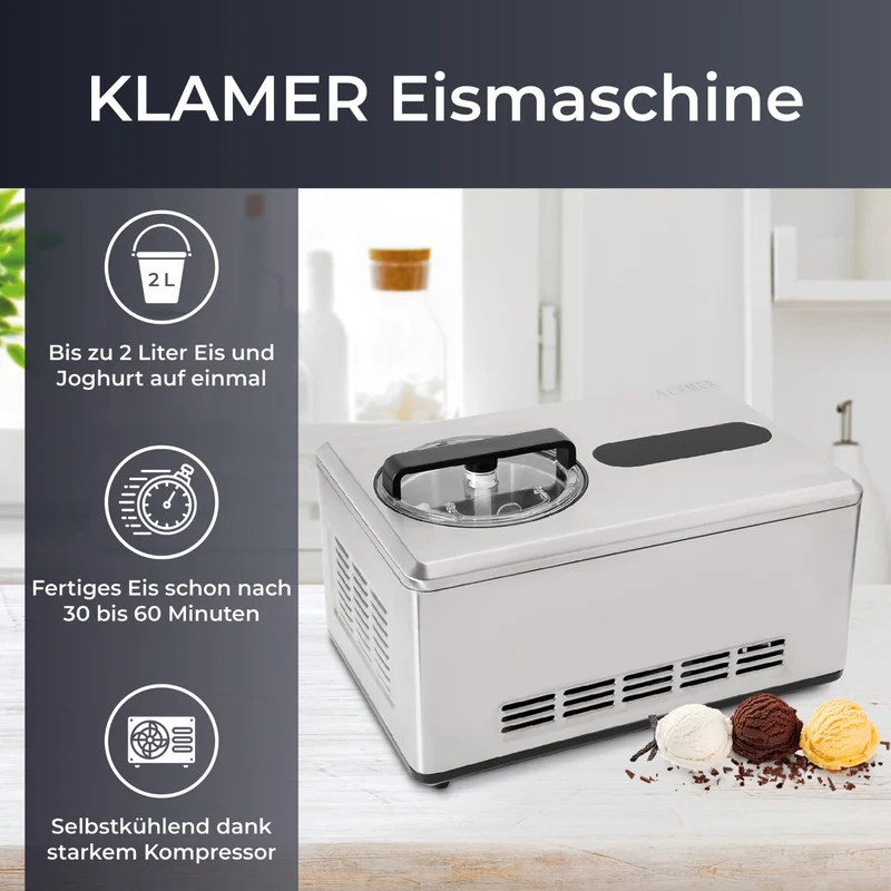 Eismaschine Pro 2L