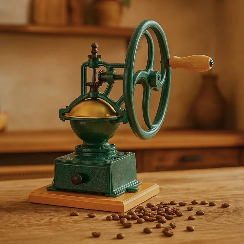 Tre Spade Kaffeemühle MC 140 mit Schwungrad