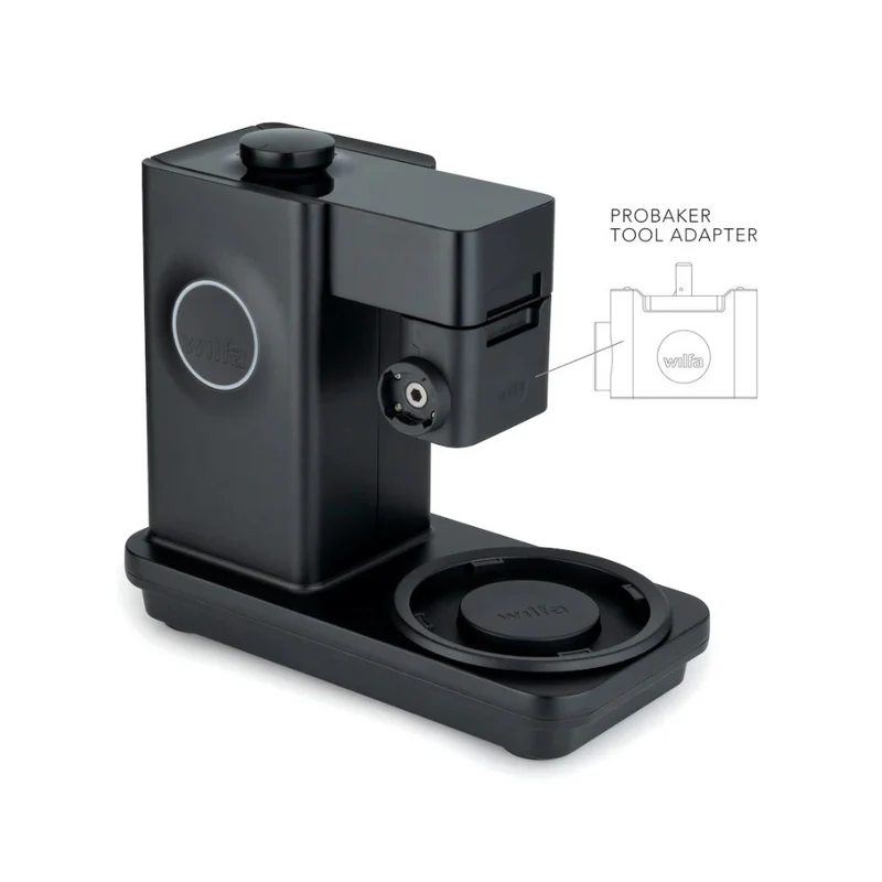 Wilfa Küchenmaschine Probaker Timer KM2GY-T70 grau+ Tool Adapter + Messerschmidt Gemüseschneider